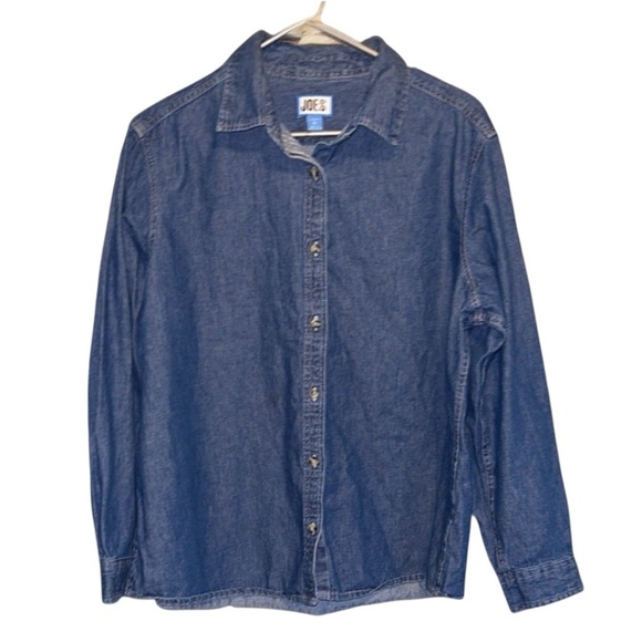 🌹Joe's Denim Button-Up Shirt - Picture 1 of 5
